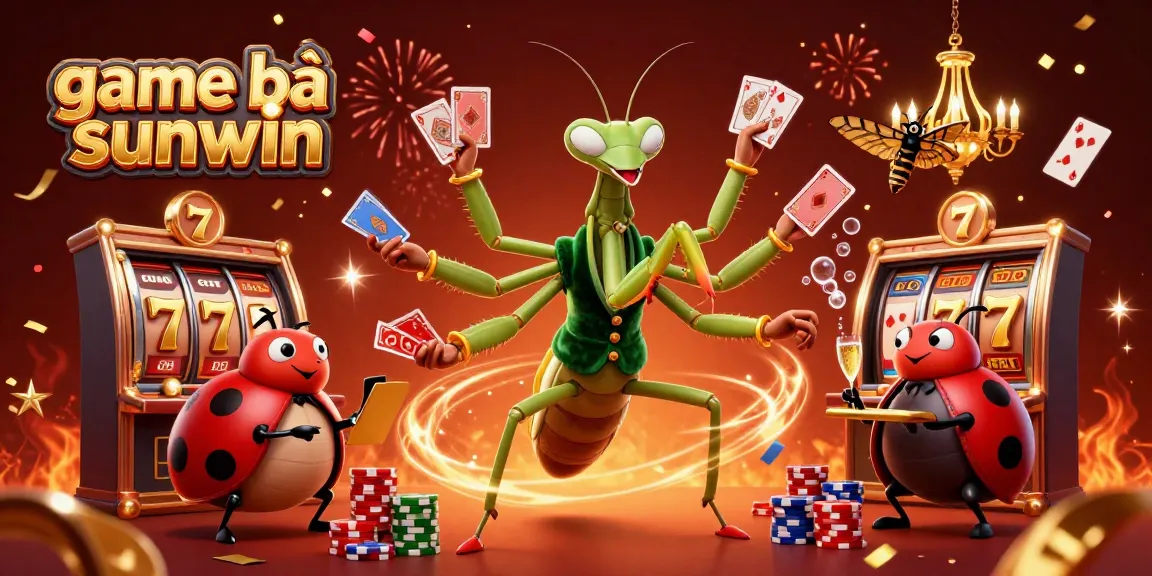 Experience the thrill of game bài sunwin with dynamic casino characters and vibrant elements.
